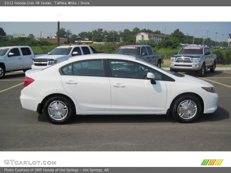  2012 Civic HF Sedan Taffeta White
