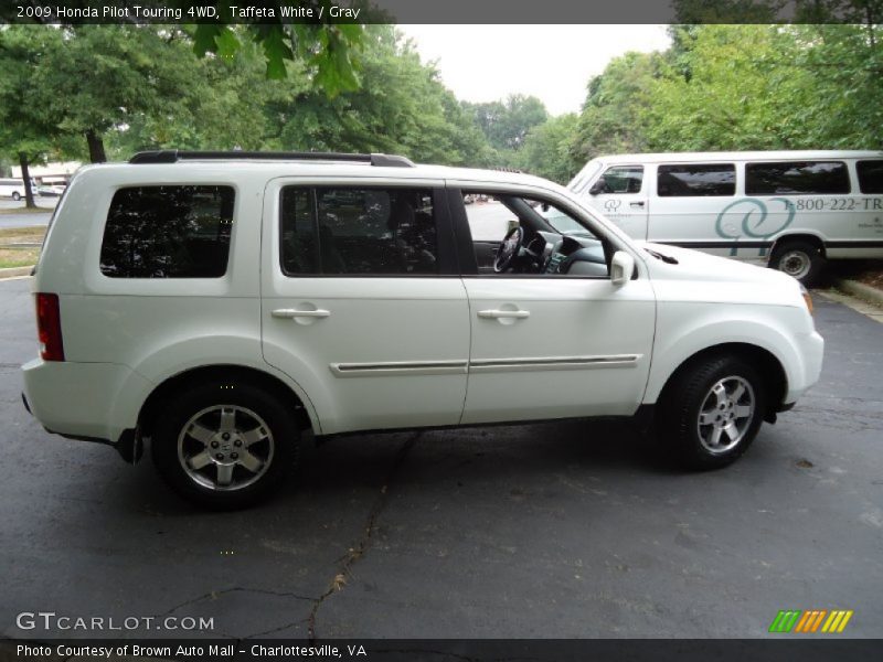 Taffeta White / Gray 2009 Honda Pilot Touring 4WD