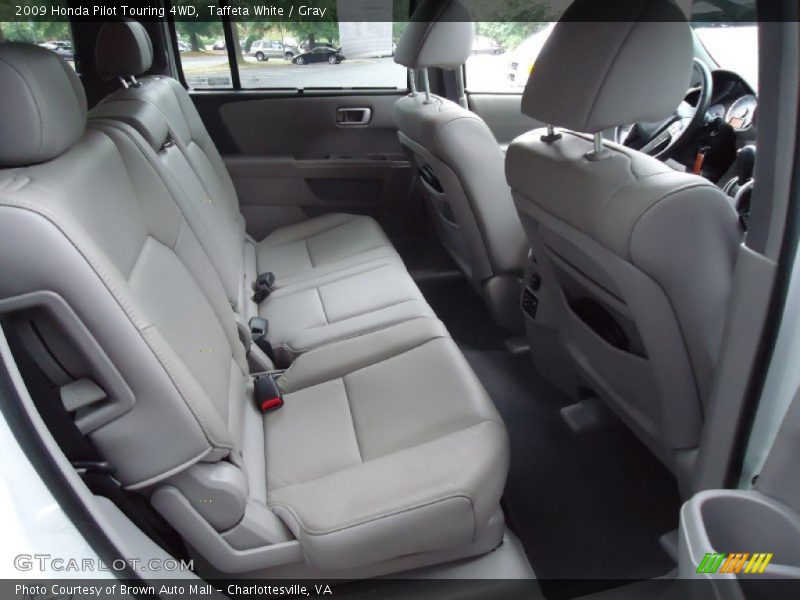 Taffeta White / Gray 2009 Honda Pilot Touring 4WD