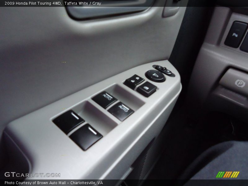Taffeta White / Gray 2009 Honda Pilot Touring 4WD