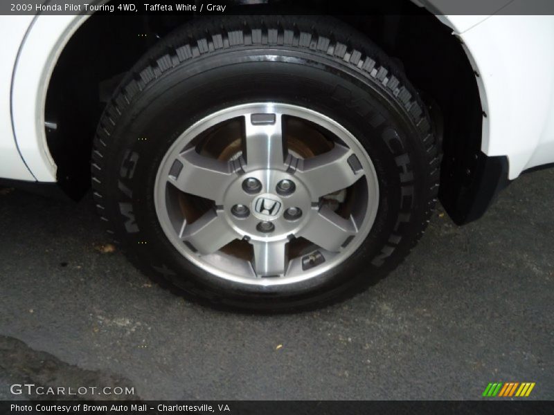 Taffeta White / Gray 2009 Honda Pilot Touring 4WD