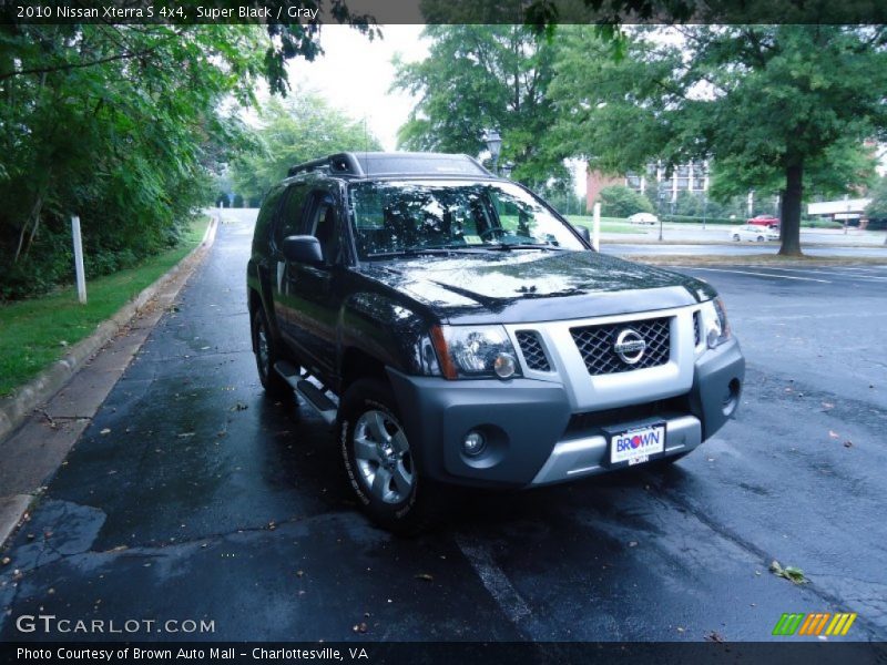 Super Black / Gray 2010 Nissan Xterra S 4x4