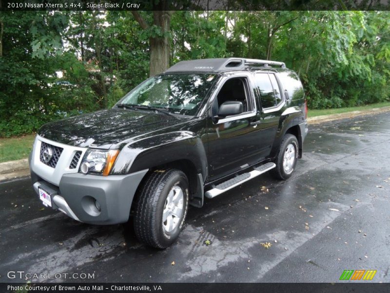 Super Black / Gray 2010 Nissan Xterra S 4x4