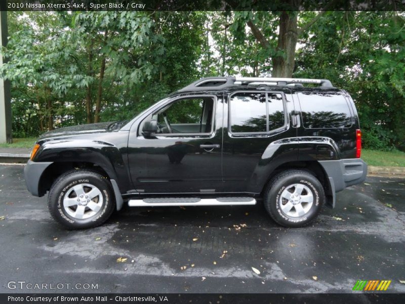 Super Black / Gray 2010 Nissan Xterra S 4x4
