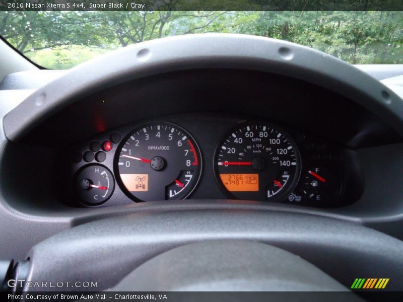 Super Black / Gray 2010 Nissan Xterra S 4x4