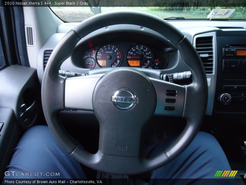 Super Black / Gray 2010 Nissan Xterra S 4x4