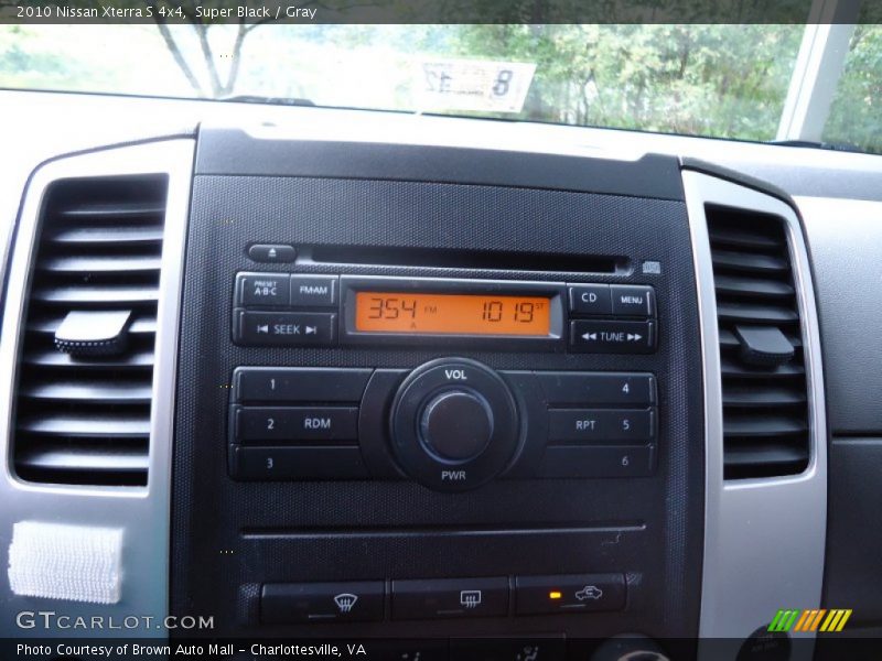 Super Black / Gray 2010 Nissan Xterra S 4x4