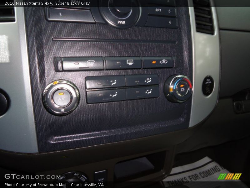 Super Black / Gray 2010 Nissan Xterra S 4x4