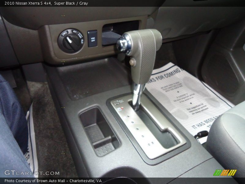 Super Black / Gray 2010 Nissan Xterra S 4x4