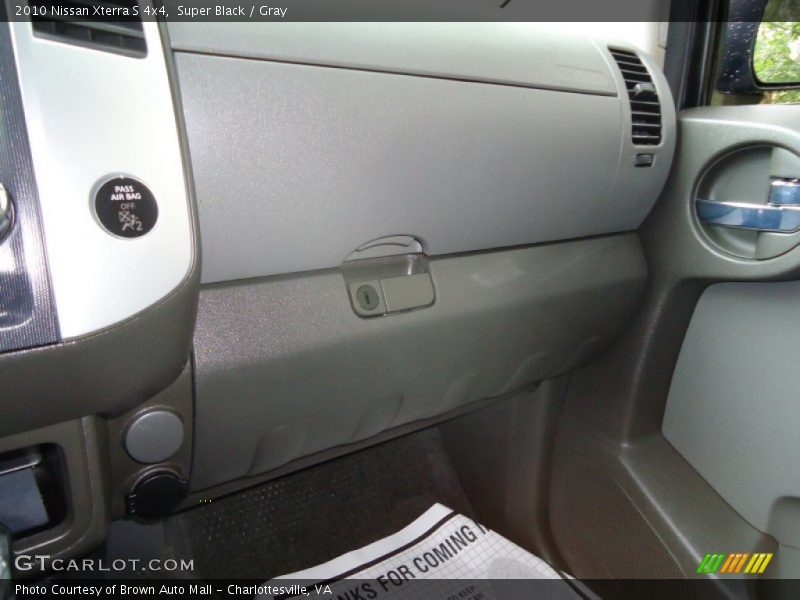 Super Black / Gray 2010 Nissan Xterra S 4x4
