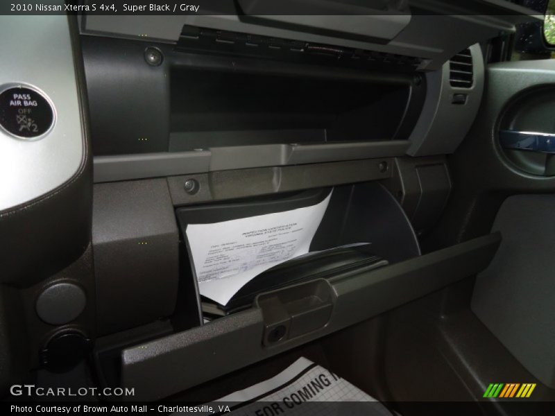 Super Black / Gray 2010 Nissan Xterra S 4x4