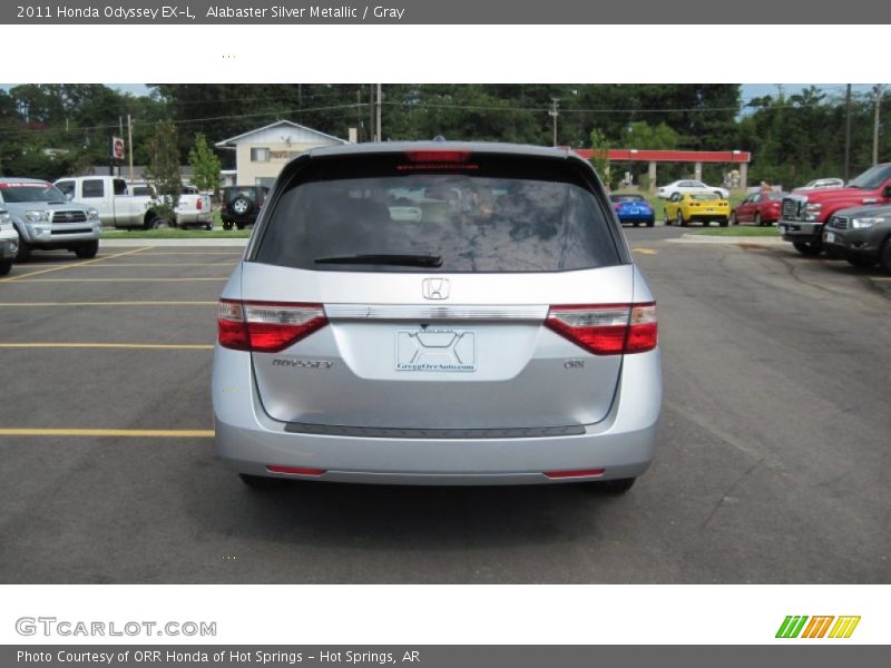 Alabaster Silver Metallic / Gray 2011 Honda Odyssey EX-L