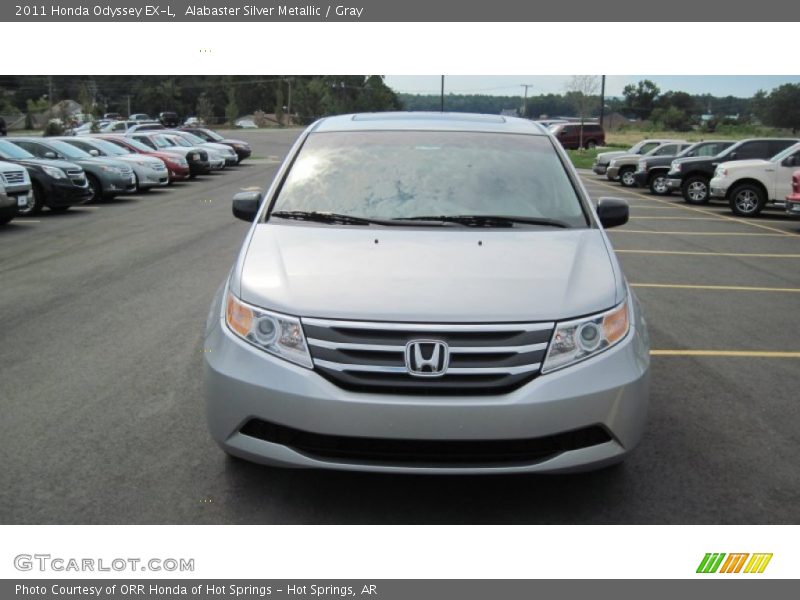 Alabaster Silver Metallic / Gray 2011 Honda Odyssey EX-L