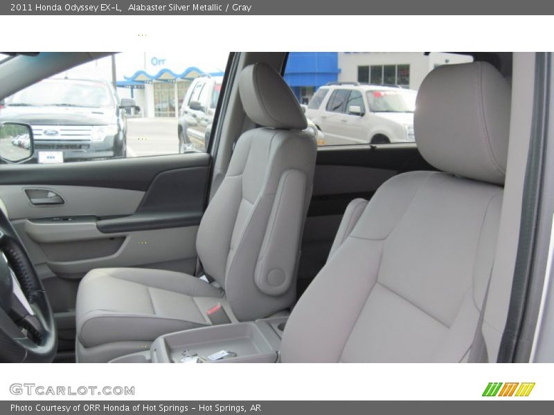 Alabaster Silver Metallic / Gray 2011 Honda Odyssey EX-L