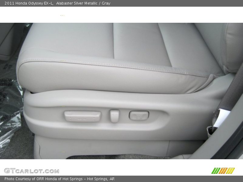 Alabaster Silver Metallic / Gray 2011 Honda Odyssey EX-L