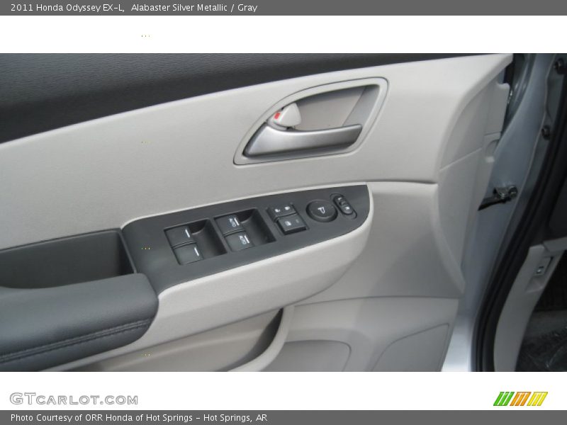 Alabaster Silver Metallic / Gray 2011 Honda Odyssey EX-L