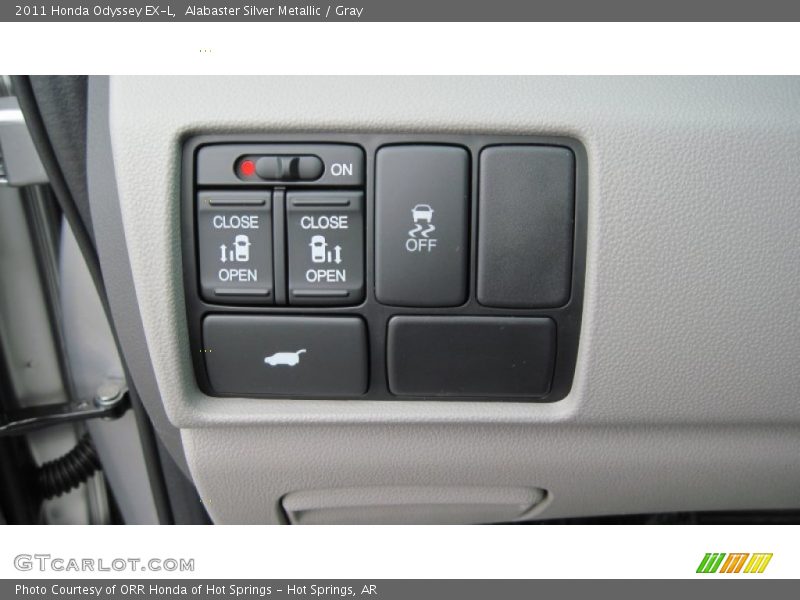 Alabaster Silver Metallic / Gray 2011 Honda Odyssey EX-L