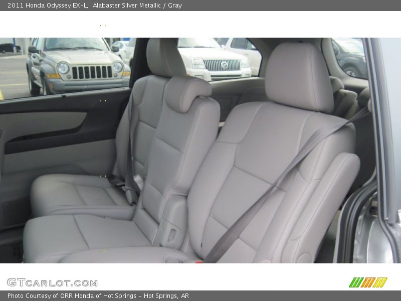 Alabaster Silver Metallic / Gray 2011 Honda Odyssey EX-L
