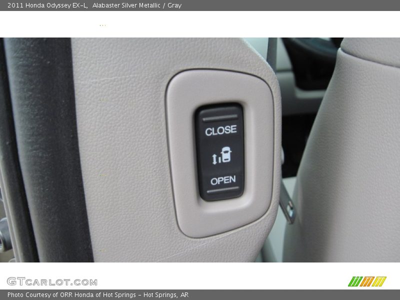 Alabaster Silver Metallic / Gray 2011 Honda Odyssey EX-L