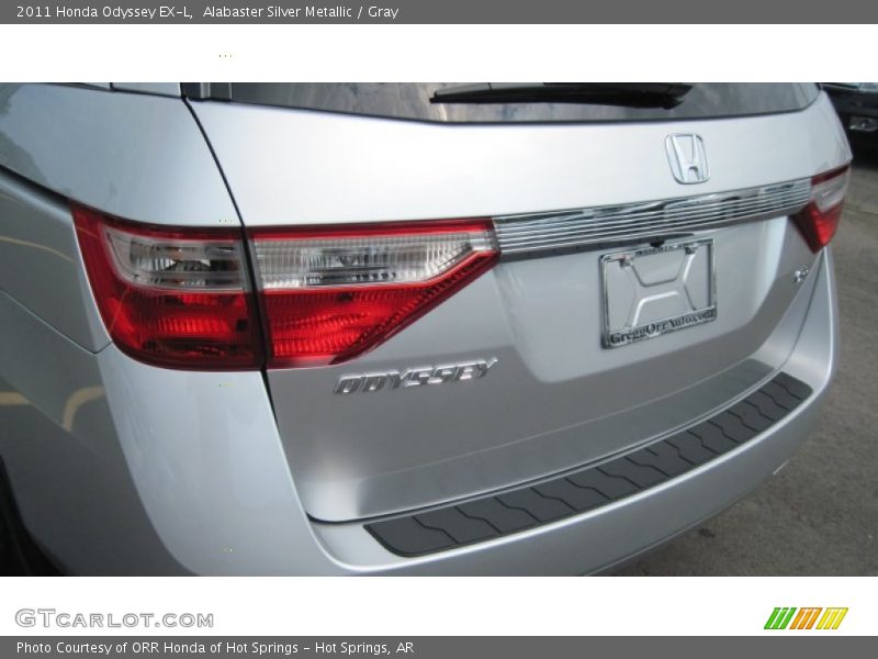 Alabaster Silver Metallic / Gray 2011 Honda Odyssey EX-L