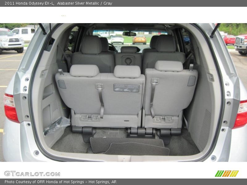 Alabaster Silver Metallic / Gray 2011 Honda Odyssey EX-L