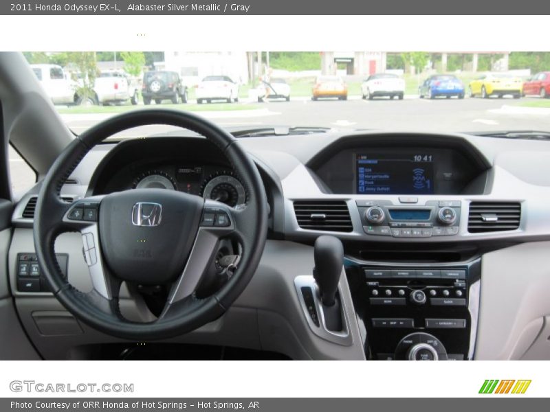 Alabaster Silver Metallic / Gray 2011 Honda Odyssey EX-L