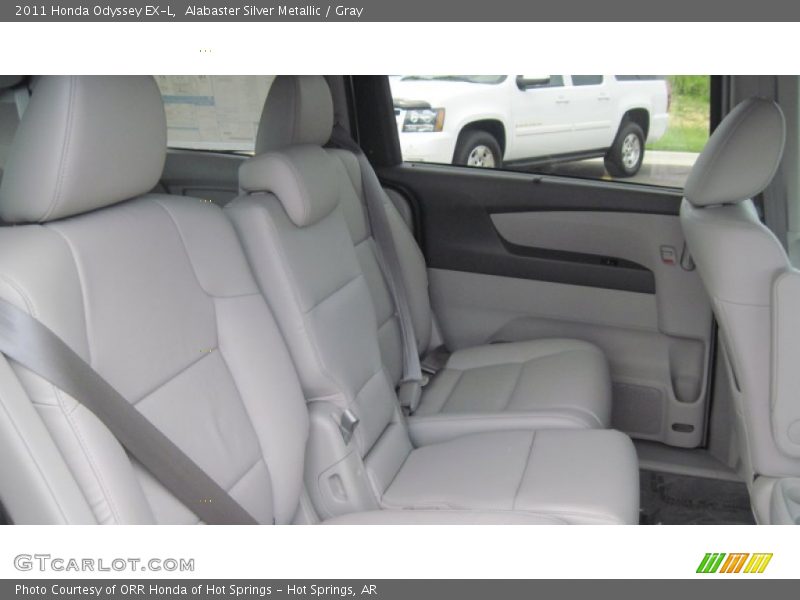Alabaster Silver Metallic / Gray 2011 Honda Odyssey EX-L