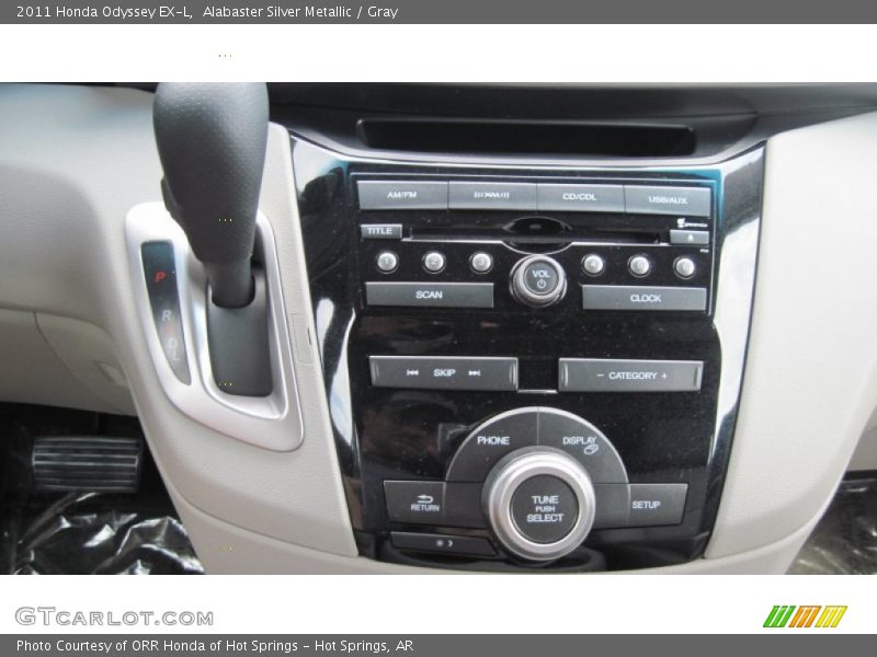 Alabaster Silver Metallic / Gray 2011 Honda Odyssey EX-L