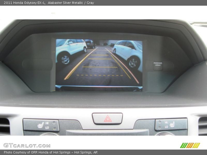 Alabaster Silver Metallic / Gray 2011 Honda Odyssey EX-L