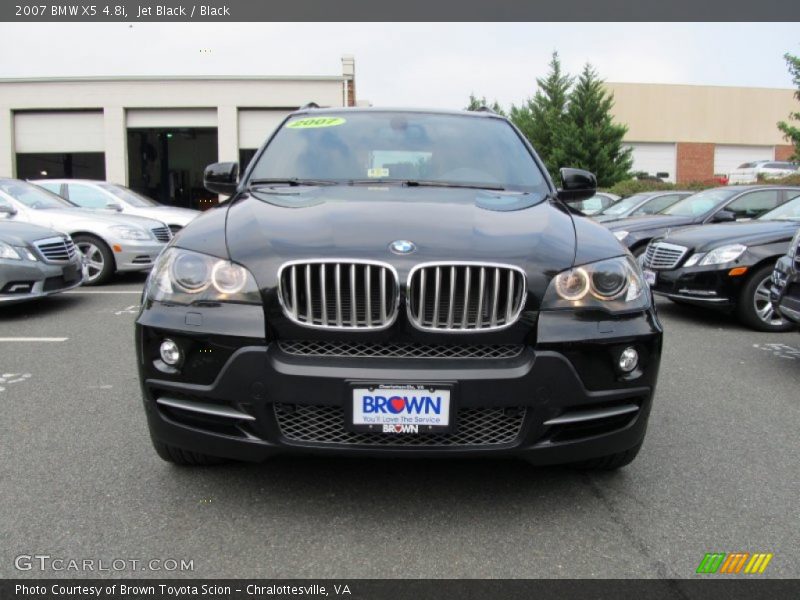 Jet Black / Black 2007 BMW X5 4.8i