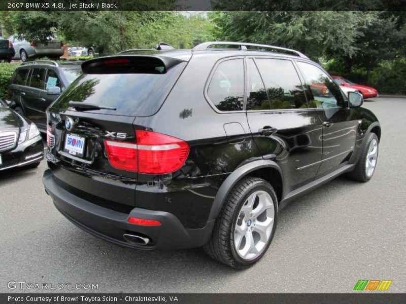 Jet Black / Black 2007 BMW X5 4.8i