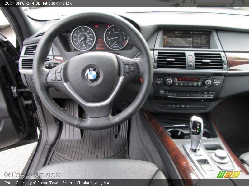 Jet Black / Black 2007 BMW X5 4.8i