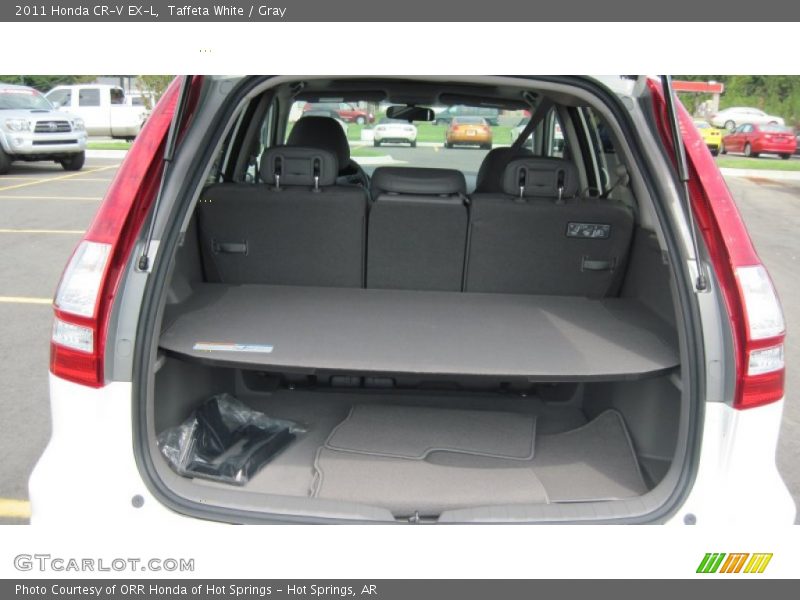 Taffeta White / Gray 2011 Honda CR-V EX-L