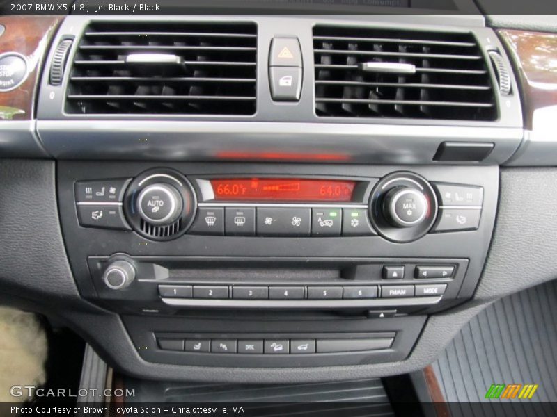 Jet Black / Black 2007 BMW X5 4.8i