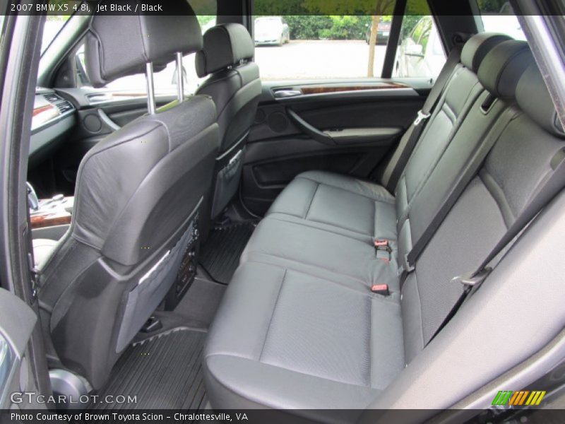 Jet Black / Black 2007 BMW X5 4.8i