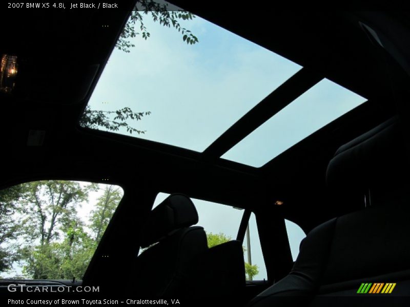 Jet Black / Black 2007 BMW X5 4.8i