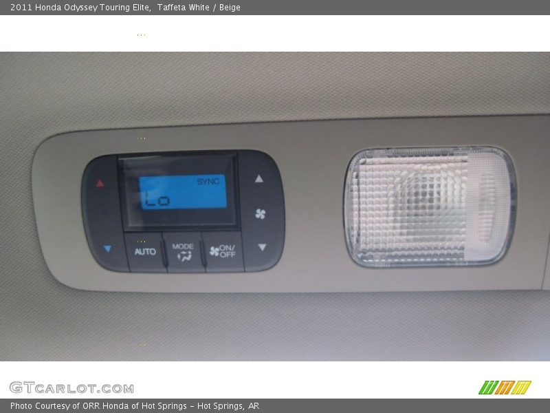 Taffeta White / Beige 2011 Honda Odyssey Touring Elite