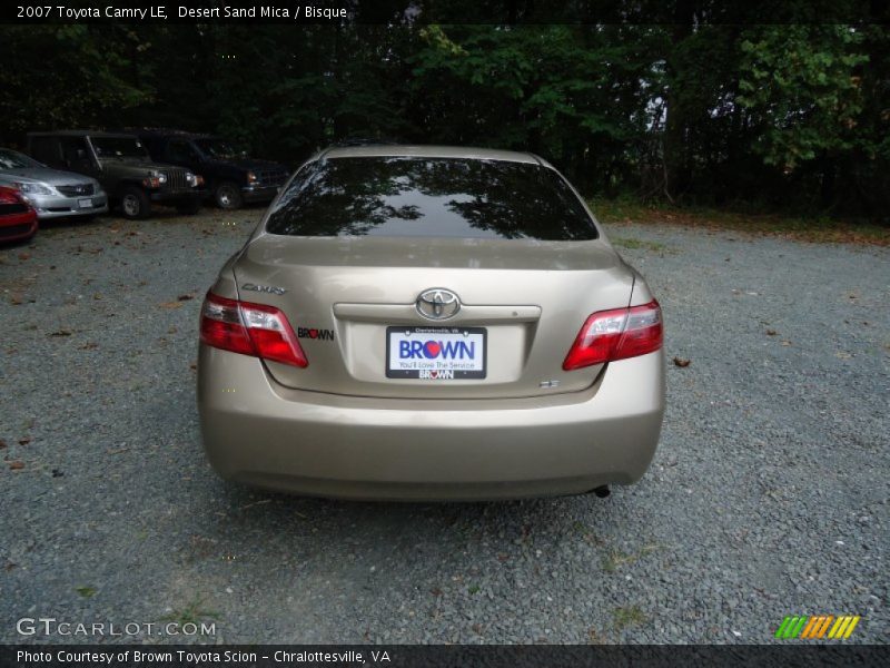 Desert Sand Mica / Bisque 2007 Toyota Camry LE