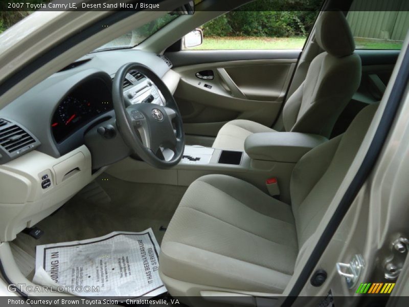 Desert Sand Mica / Bisque 2007 Toyota Camry LE