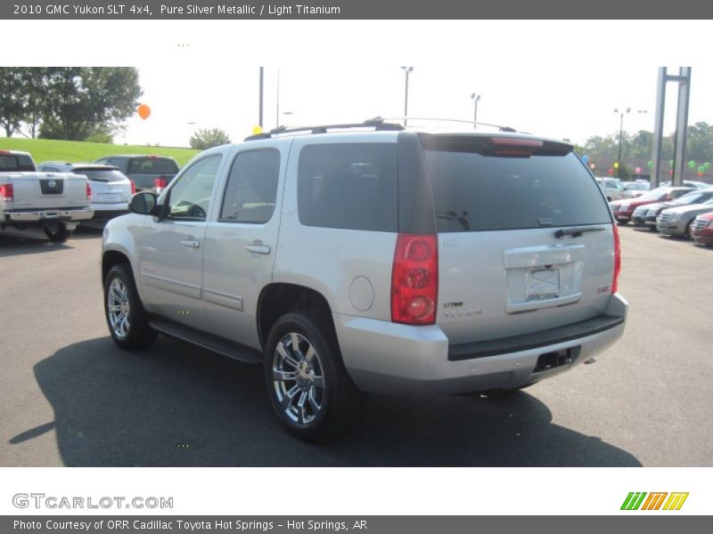 Pure Silver Metallic / Light Titanium 2010 GMC Yukon SLT 4x4