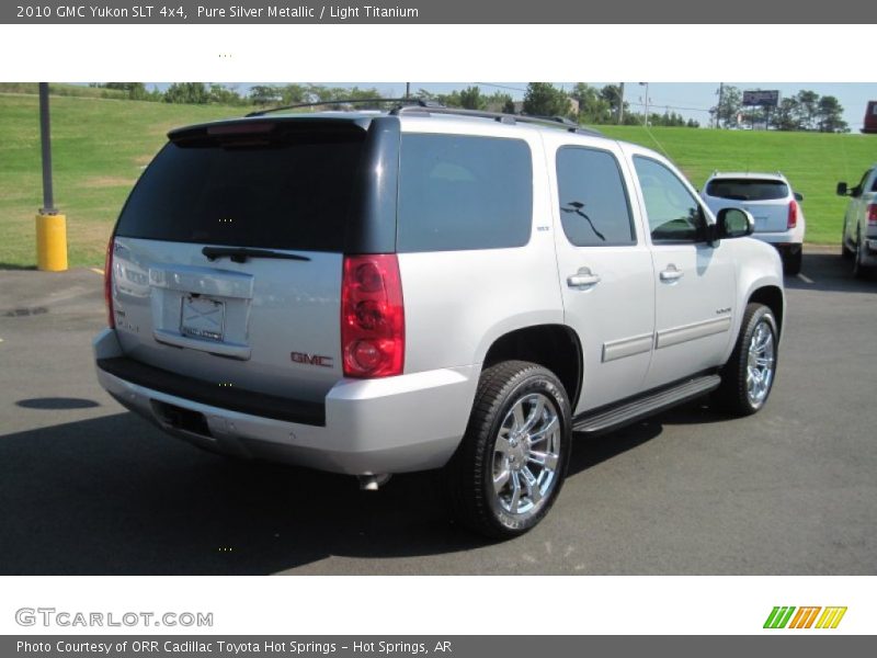 Pure Silver Metallic / Light Titanium 2010 GMC Yukon SLT 4x4