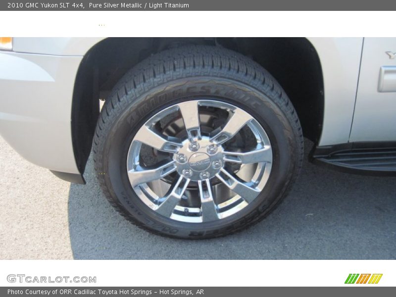 Pure Silver Metallic / Light Titanium 2010 GMC Yukon SLT 4x4