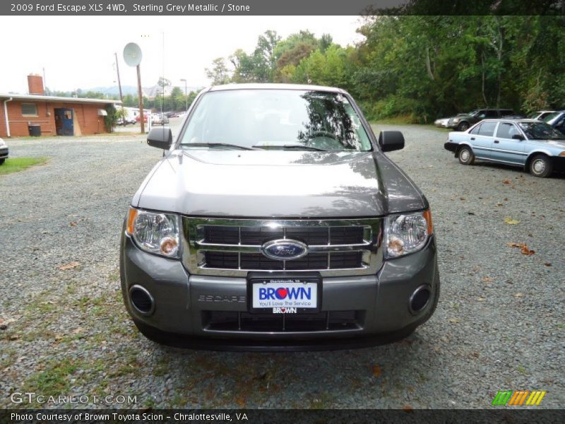 Sterling Grey Metallic / Stone 2009 Ford Escape XLS 4WD