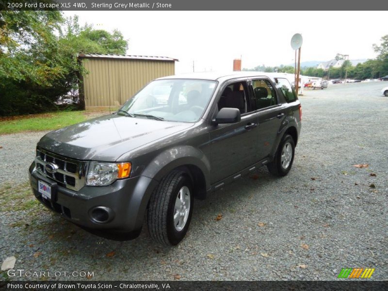 Sterling Grey Metallic / Stone 2009 Ford Escape XLS 4WD