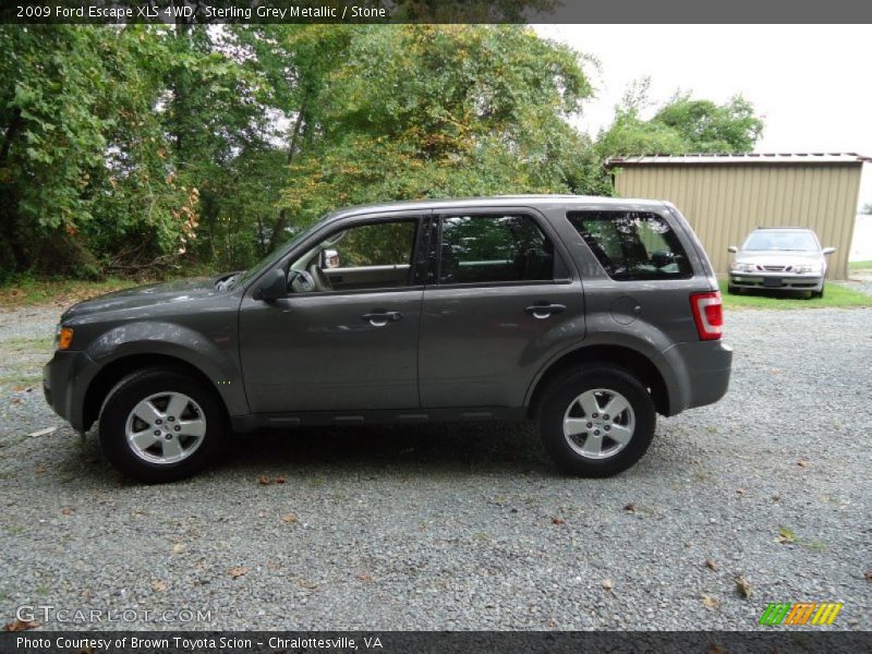 Sterling Grey Metallic / Stone 2009 Ford Escape XLS 4WD