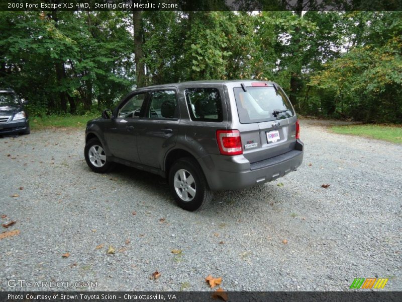 Sterling Grey Metallic / Stone 2009 Ford Escape XLS 4WD