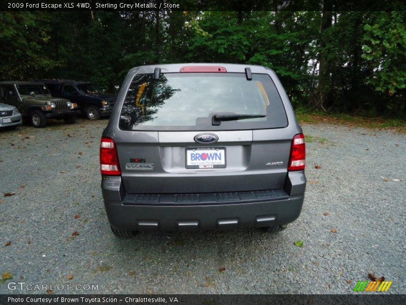 Sterling Grey Metallic / Stone 2009 Ford Escape XLS 4WD