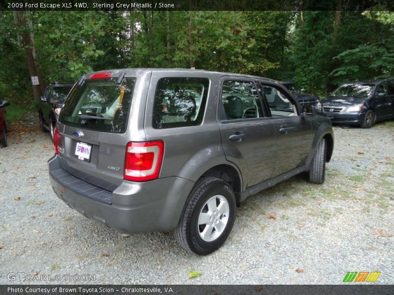Sterling Grey Metallic / Stone 2009 Ford Escape XLS 4WD