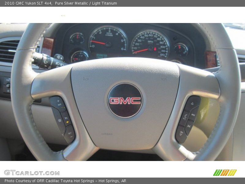 Pure Silver Metallic / Light Titanium 2010 GMC Yukon SLT 4x4