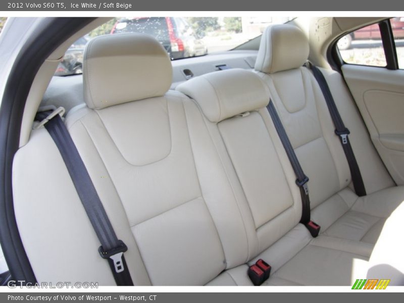 Ice White / Soft Beige 2012 Volvo S60 T5